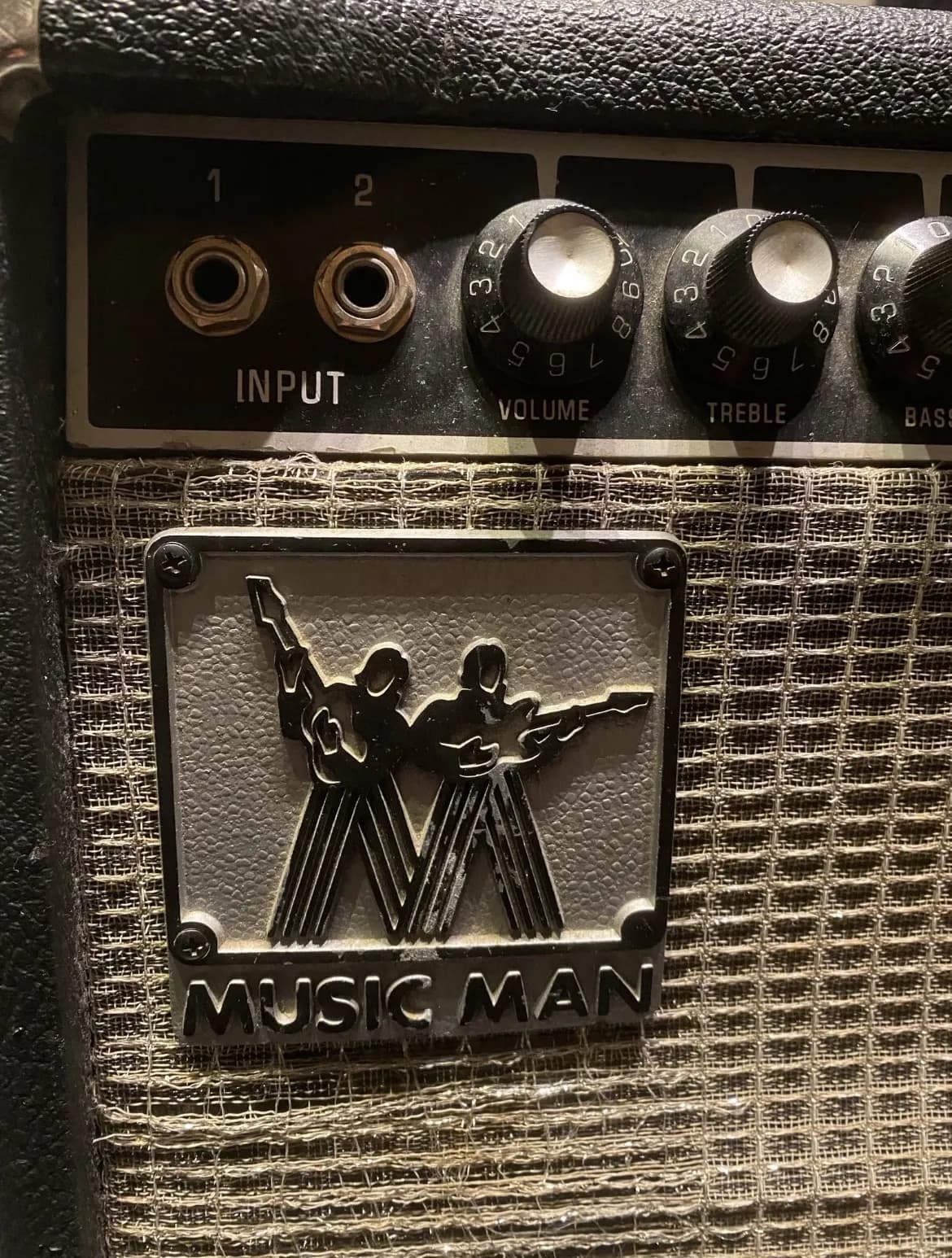 1978 Music Man 210HD Badge